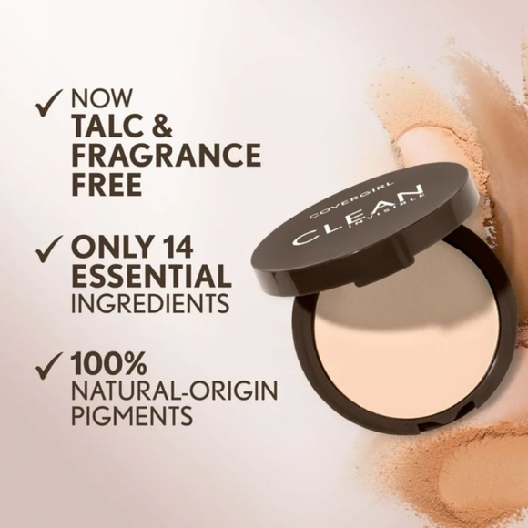 Covergirl Clean Invisible Pressed Powder for dark skin, 180 Golden Caramel - Picture 4 of 10
